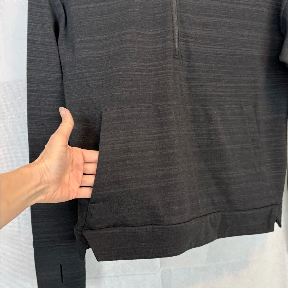 KÜHL Women's Accel 1/2 Zip lightweight performance black sweatshirt EUC - Picture 10 of 10